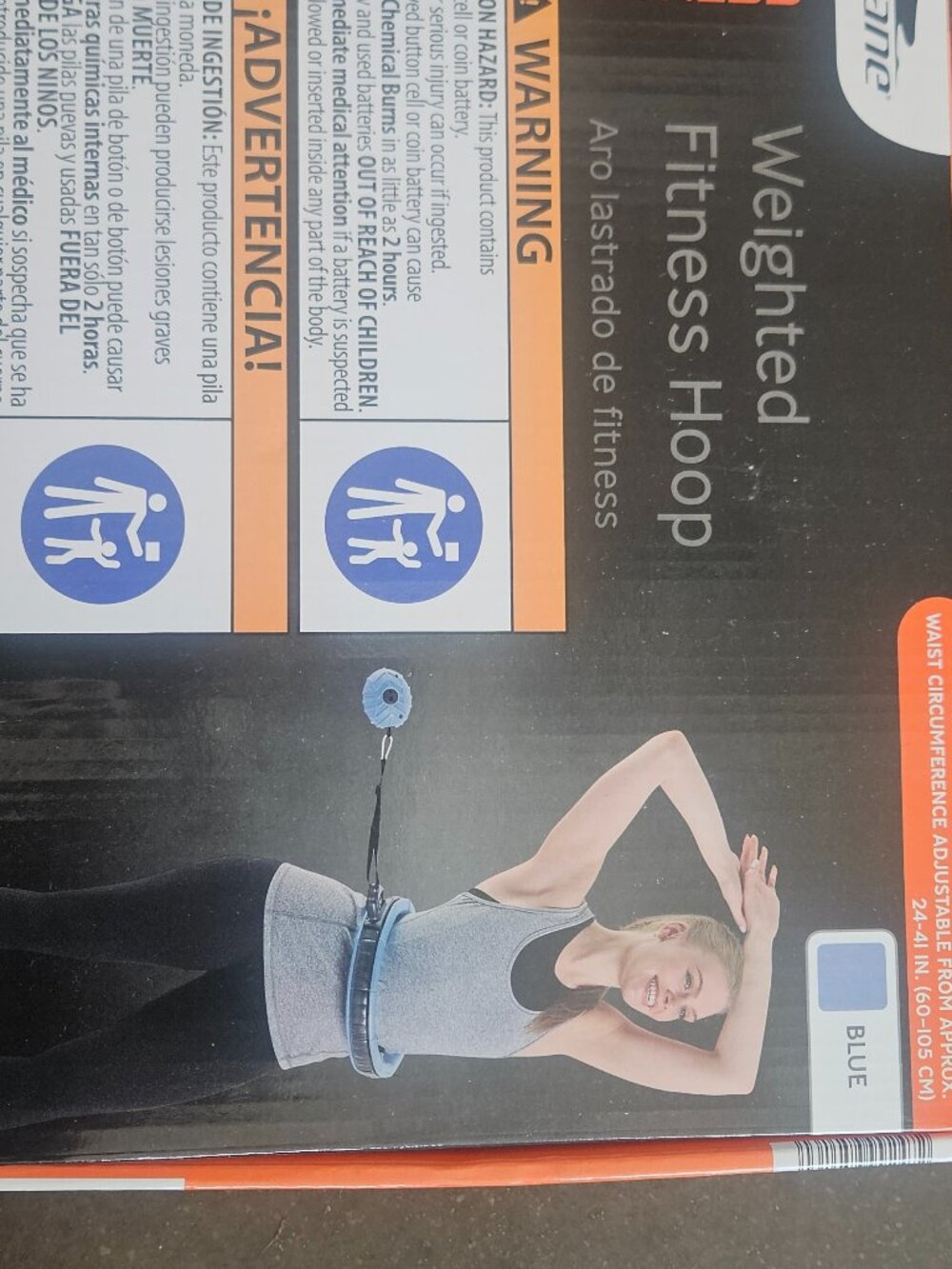 Weighted hula hoop